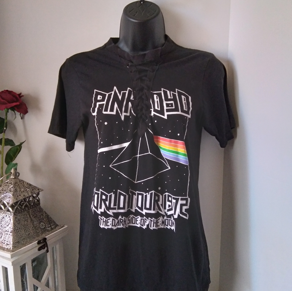 Pink Floyd 1972 World Tour Graphic  T-Shirt